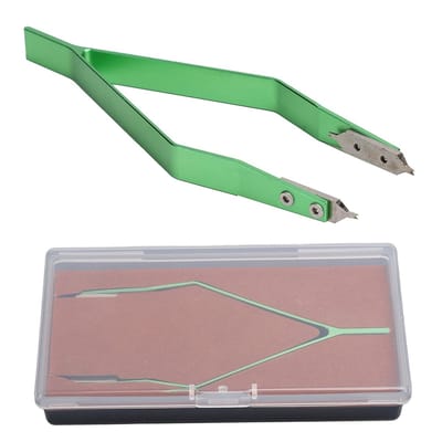Dailygoods- Horlogetang Professioneel - Horlogereparatiegereedschap - Horloge Inkorter - Horloge Batterijen - Horloge Schroevendraaierset - Geschikt voor Dames - Lengte 11,6 cm - Horloge Gereedschap