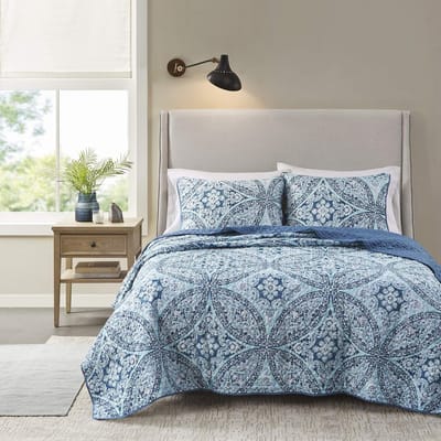 Lichtgewicht Sprei Set Aqua Blauw - Hele Jaar Gebruik - Inclusief Kussenslopen - Microvezel