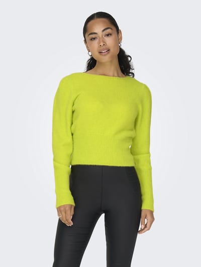 ONLY - ONLELLA PIUMO LS PUFF CC KNT - Dames - Gebreide truien