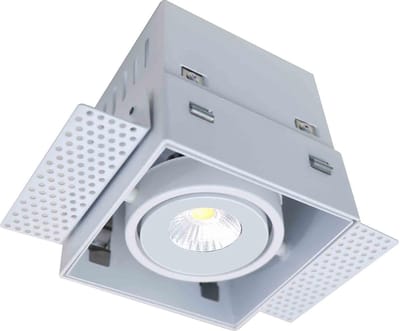 Inbouwspot Wit Trimless GU10 Incl. Stucrand