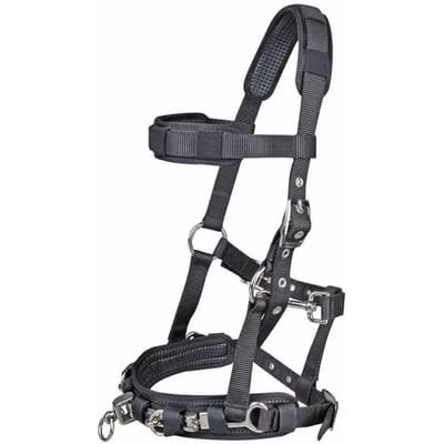 Nylon hoofdstel voor paard HKM Kate