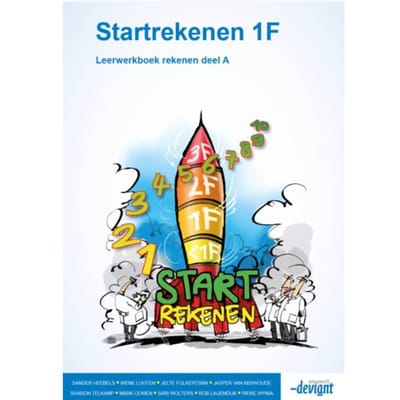Startrekenen 1f / Deel A Rekenen / Leerwerkboek - Sander Heebels
