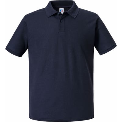 Russell Heren Authentiek Piqué Poloshirt (Franse marine)