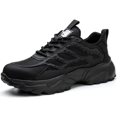 Werkveiligheidsschoenen voor heren Lichtgewicht beschermende werksneakers Lichtgewicht herenschoenen Ademende schoenen Anti-lek werkschoen 39