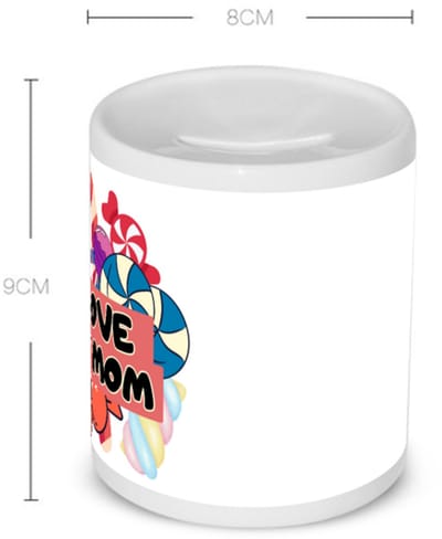 Akyol - mama cadeau - Spaarpot - Moeder - moeders - cadeautje - met opdruk - verjaardag - moederdag - mama cadeautjes - moederdag cadeau - verjaardag - liefste mama - leuk kado om te geven - 350 ML inhoud