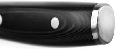 Yaxell Ran Koksmes 15,5 cm – 69 Lagen Damaststaal – VG10 Staal – 61 HRC – Canvas-Micarta Heft