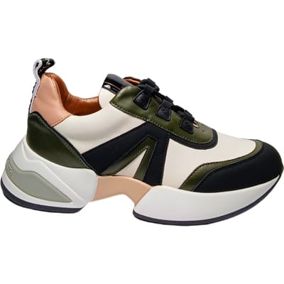 Damesschoenen Alexander Smith Marble Woman-White militay