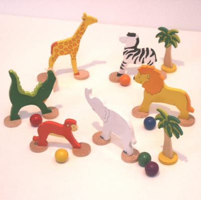 vingercroquet safari knikkerspel