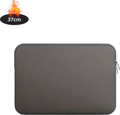 Nivard Laptoptas Krasbestendig - Laptop Sleeve - Rugtas - Schoudertas - Laptoshoes - Kantoortas - Dames & Heren - 14 Inch - Grijs