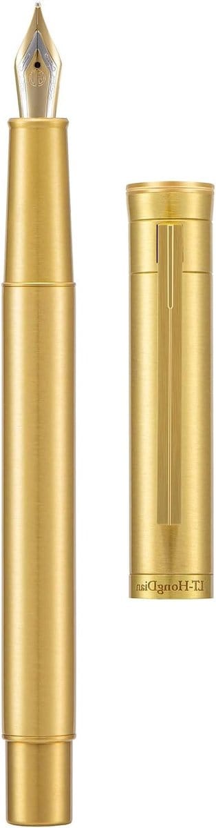 Stijlvolle vulpen met medium nib, converter en metalen pen case - Perfect voor soepel schrijven en dagelijks gebruik