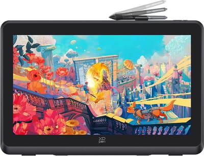 XPPen Artist 22 Plus grafische tablet - 21,5 inch volledig gelamineerd scherm - Intellignete X3 Pro Smart Pen in 16K-niveaus - 130% sRGB-kleurengamma - Compatibel Mac Windows Chrome Linux Android
