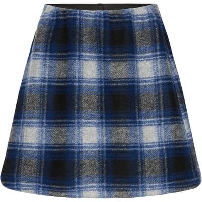 ICHI - IHWOOLY CHECK - Dames - Mini rokken