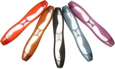 3-Pack Inklapbare Leesbril +1.0 tot +3.5 - Compacte Zakleesbril voor Verziendheid