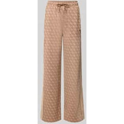 sweatpants met logomotief in all-over look