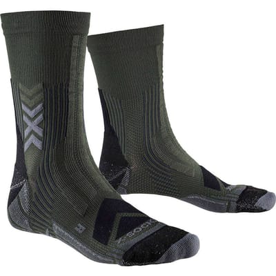 X-socks Hike Expert Silver Crewsokken Groen EU 35-38