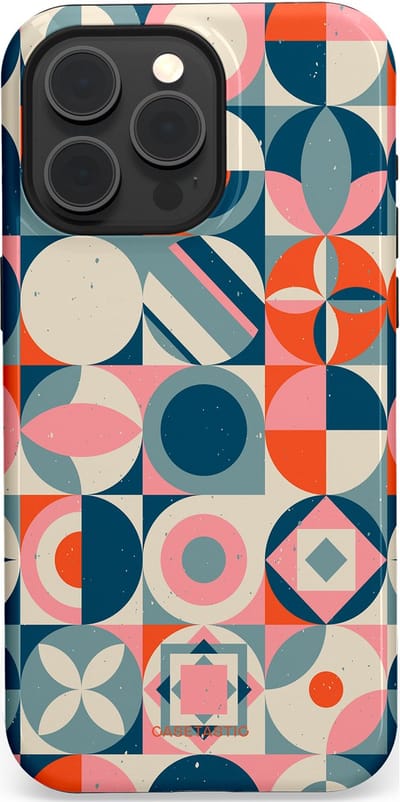 Casetastic Hoesje Geschikt voor Apple iPhone 15 Pro Max Magsafe - Stijlvolle Beschermende Duo-layer Case - Geonoord