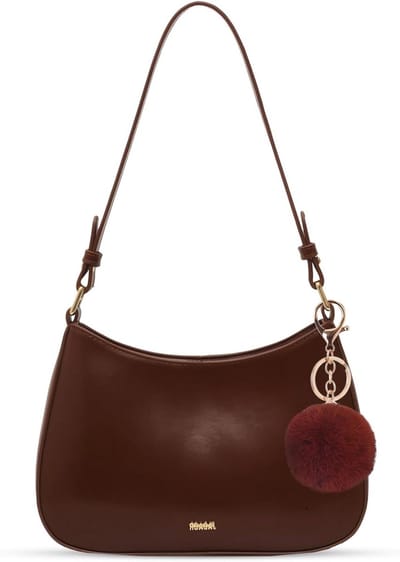 Schoudertas Dames - Handtas - Dagelijks Gebruik - Verstelbare Band - 25 cm - Zwart