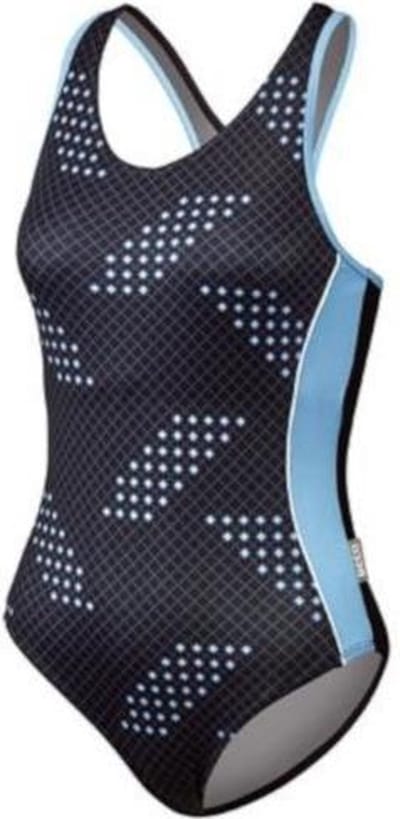 Beco Badpak Competition Dames Polyester Blauw/zwart Maat 36
