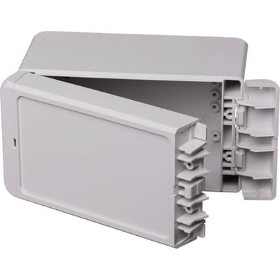 Bopla Bocube B 140809 ABS-7035 96033135 Industriële behuizing 80 x 151 x 90 ABS Grijs-wit (RAL 7035) 1 stuk(s)