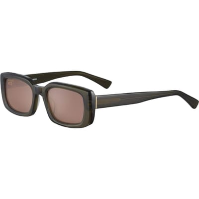 Serengeti Nicholson SS540002 Shiny Transparent Dark Green Polarized Drivers Gradient