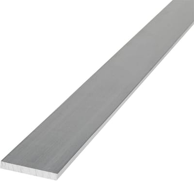 Aluminium platte strip - Metaal profiel - Constructie projecten - EN 6060-AW T66 - 2 mm dik - Zilver