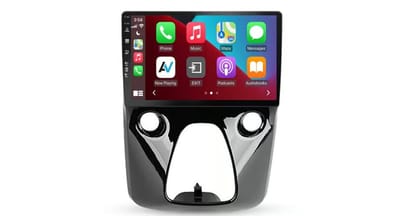 Apple CarPlay & Android Auto Autoradio met DAB+ voor Peugeot 107 bwj 2014+