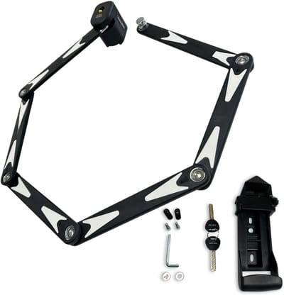 Vouwslot - Fietsslot - Fietsbeveiliging - ART 2 Keurmerk - 95 cm - Zwart