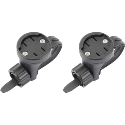 One Piece 2 Pcs Support Universel pour Ordinateur de Vélo sur Guidon Support pour Vélo de Route Antidérapant Convient pour Garmin Varia Radar Feu Arrière Support Rotatif 2PCS