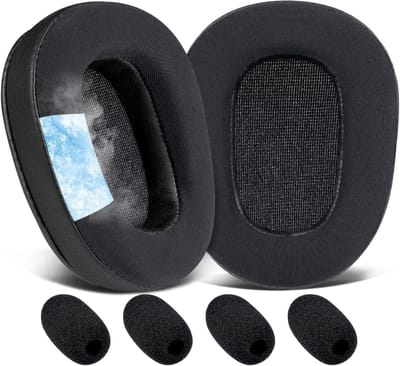 Dailygoods - SOULWIT Cooling-Gel Oorkussens vervanging voor BlueParrott B450/S450 (450XT 450 XT) Ruisonderdrukkende Bluetooth-headset, Oorkussens met Geluidsisolatie Foam