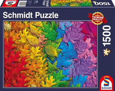 Kleurrijke Puzzel - Legpuzzel - Ontspanning - Premium kwaliteit - 1500 stukjes - Meerkleurig