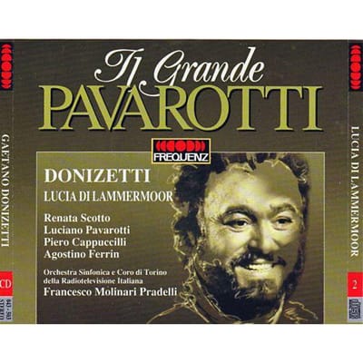 CD DONIZETTI - Il Grande Pavarotti 043503 Frequenz 1991 Italië Klassiek Gebruikt