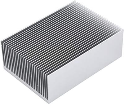 Groot aluminium koellichaam 120 mm - Efficiënte koeling voor IC-module, PC en printplaat