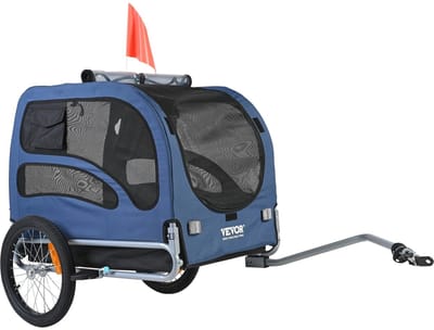 Benelux Select Hondenfietskar – Hondenfietskar Opvouwbaar – Honden Fietskar – Tot 45 kg – Water- & Zon bestendig – Honden tot 60cm