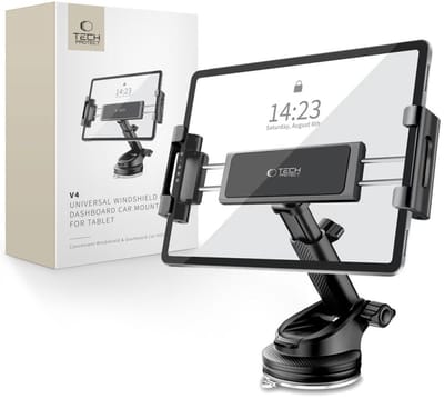 Tech-Protect Autohouder Tablet Voorruit Dashboard V4 Voor Auto
