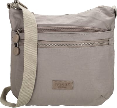 Beagles Originals Vilhena Schoudertas - Crossbody - Praktisch - Ritsen - Telefoonvak - Lichtgrijs