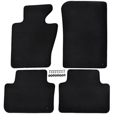 Vloermatten - BMW - X3 E83 - Zwart - 4 stuks - Antislip en waterdicht