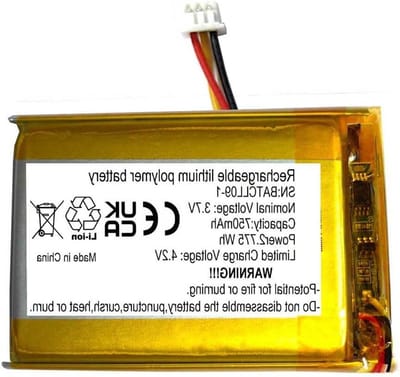 Babyfoon Batterij - Oplaadbare Accu - Babyfoon Gebruik - Overlaadbeveiliging - 750mAh - Niet gespecificeerd