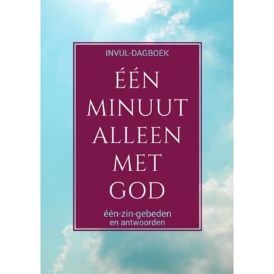 Boek Cadeau - Bijbels Dagboek: "eén Minuut Met God" - Originele Cadeaus