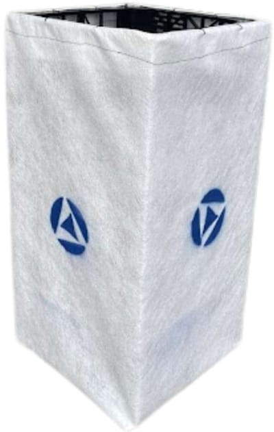 Deltaline Pompkrat - XL - Geotextiel - Rondom gestikt - 80×40×40 cm – Kruipruimte Dompelpomp krat