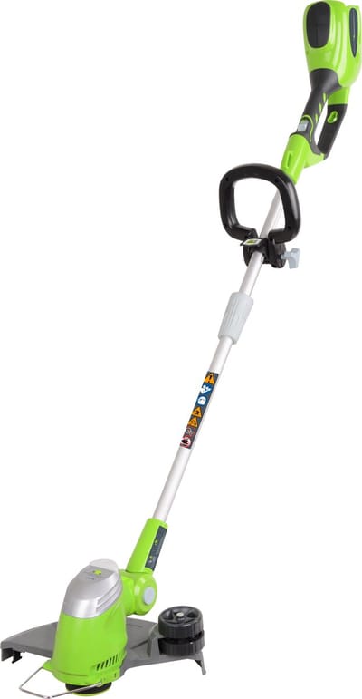 Greenworks G-MAX 40V 300mm Batterij/Accu Zwart, Groen grastrimmer