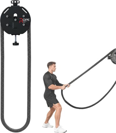 Draagbaar Kabelkatrolsysteem voor Thuis Fitness met Verstelbare Weerstand