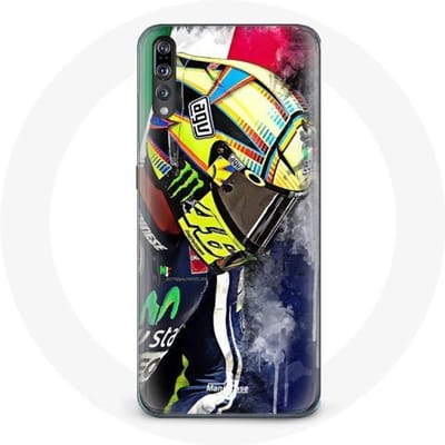 Coque pour Huawei p20 Valentino Rossi Pilote de vitesse champion
