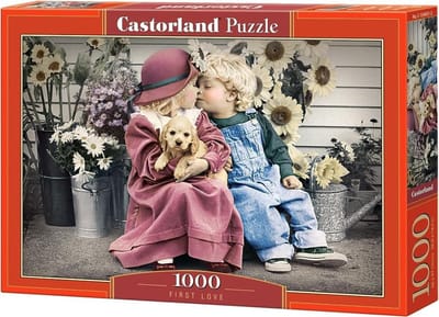 Castorland First Love – Puzzel – 1.000 stukjes – Satijnen afwerking – Perfecte pasvorm – Europese kwaliteit