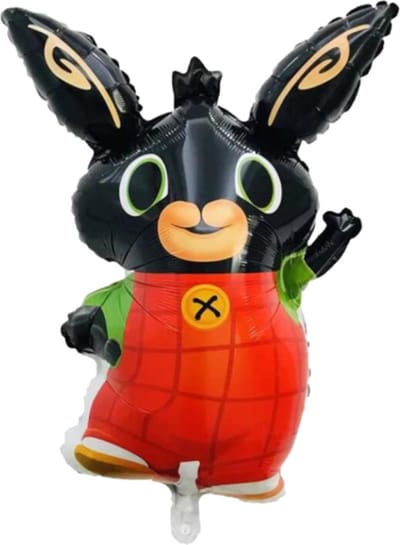 Bing Konijn Ballon - XL - 85x57cm - Thema feest - Versiering - Konijn - Bing - Bingding - Verjaardag - Folie ballon - Ballonnen - Ballon - Leeg - Helium ballon