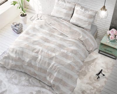1 persoonsdekbedovertrek Mari Cream