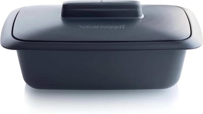 Bakvorm met deksel - Broodvorm Terrinebox - Ovenschotels maken - Vries en ovenbestendig - 18 Liter - Grijs