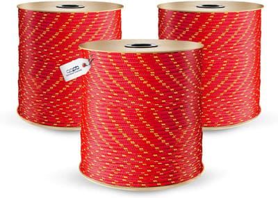 Gevlochten Polypropyleen Touw - Lijn Koord - Buiten Gebruiken - UV-Bestendig Drijvend - 10 mm 50 Meter - Diverse Kleuren