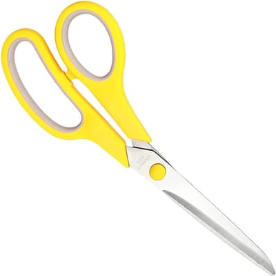 Multifunctionele Scharen van 20 cm met Ultra Scherpe Bladen en Comfort Grip Handvatten voor School, Kantoor en Creatieve Projecten