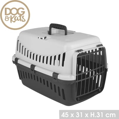 DOG & KATS TRANSPORTKOOI GIPSY Lichtgrijze