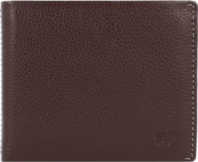 Braun Büffel Prato Portemonnee RFID Leer 11 cm - Jongens - Horizontaal - d. braun